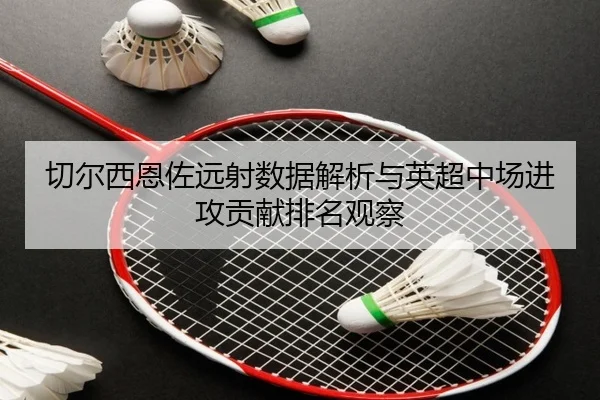 切尔西恩佐远射数据解析与英超中场进攻贡献排名观察